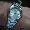 Rolex Day-Date 118209 White Gold Oyster Bracelet White Dial 36mm Unisex Replica Watch