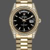 Rolex Day-Date 118388 Black Index Dial 36mm Unisex Replica Watch