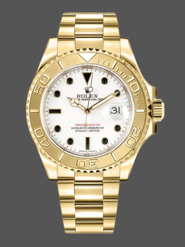Rolex Yacht Master 16628 White Dial 40mm Mens replica Watch