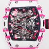 Richard Mille RM 38 02 Bubba Watson Tourbillon Pink Rubber Strap