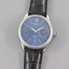 Rolex Cellini Date 50519 Blue Dial Blue Leather Strap 39MM Mens Replica Watch