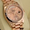 Rolex Day-Date 128235 Everose Gold Pink Rose Dial 36MM Unisex Replica Watch