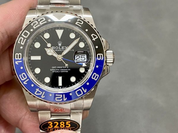 Rolex GMT-Master II 126710BLRO Black Dial Stainless Steel 40MM Mens Replica Watch