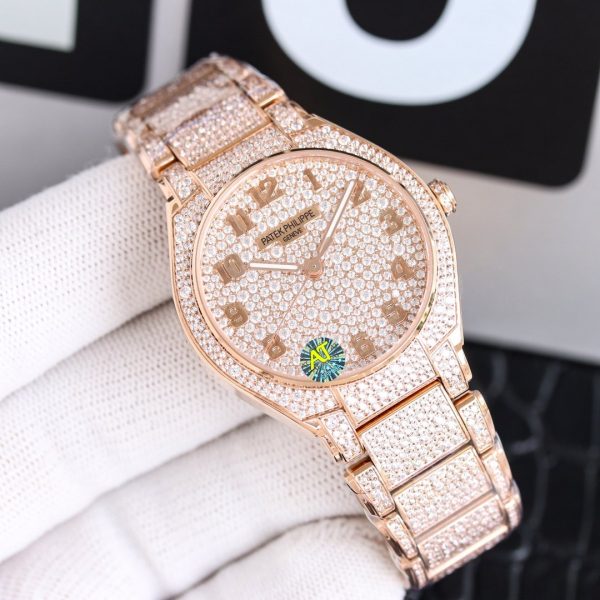 Patek Philippe Twenty~4 Automatic Haute Joaillerie Rose Gold 7300 1450R 001(rose)