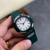 Patek Philippe Nautilus Green Rubber White Dial 5711 40MM Watch