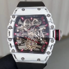 Richard Mille RM 38 02 Bubba Watson Tourbillon White Case Rubber & Fabric Strap