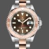 Rolex Yacht Master 268621 Everose Bezel Chocolate Dial 37mm Unisex Replica Watch