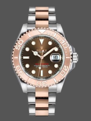 Rolex Yacht Master 268621 Everose Bezel Chocolate Dial 37mm Unisex Replica Watch