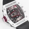Richard Mille RM 38 02 Bubba Watson Tourbillon White Case Rubber & Fabric Strap