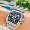 Richard Mille RM 35-03 Rafa Nadal White Carbon Quartz TPT(WHITE)