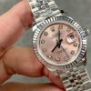Rolex Datejust 279174 Stainless Steel Pink Diamond Dial 28mm Lady Replica Watch