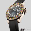 Rolex Yacht Master 116695 Black Rubber Strap Grey Dial 40MM Mens Replica Watch