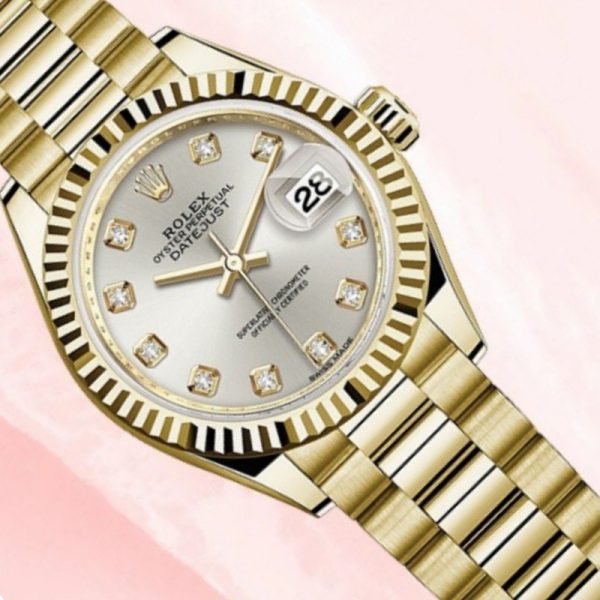 Rolex Datejust 126334 Fluted Bezel Silver Dial 41MM Mens Replica Watch
