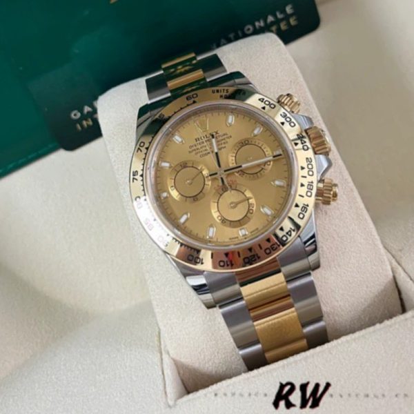 Rolex Cosmograph Daytona 116503 Champagne Index Dial 40MM Mens Replica Watch