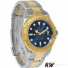 Rolex Yacht Master 168623 Steel and Gold Blue Dial 35MM Unisex Replica Watch