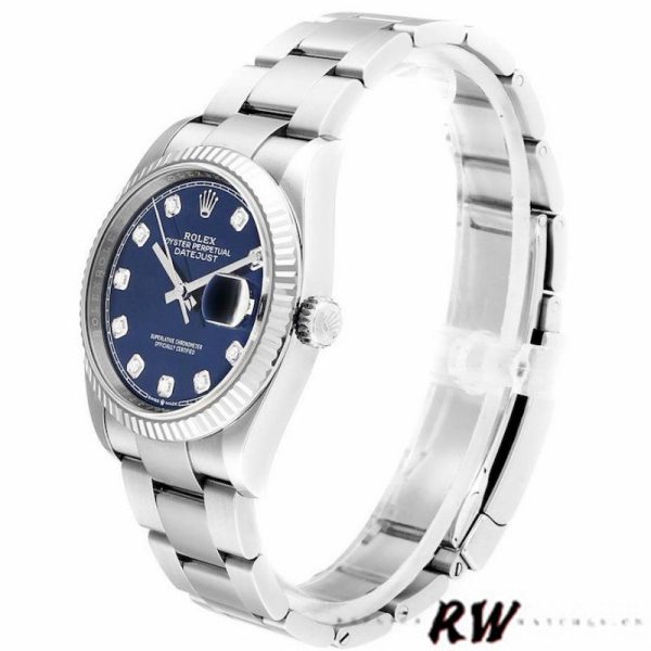 Rolex Datejust 126234 Blue Diamond Dial Stainless Steel 36MM Unisex Replica Watch