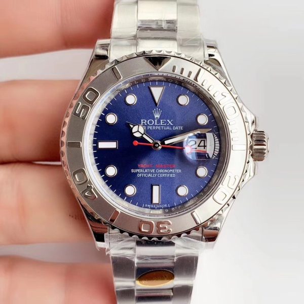 Rolex Yacht Master 126622 Platinum Bezel Blue Dial 40MM Mens Replica Watch