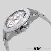 Rolex Yacht Master II 116689 White Dial Platinum 44mm Mens Replica Watch