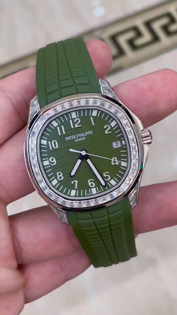 Patek Philippe Aquanaut 5167 300G 010 Black & Green & Brown 40mm(black)