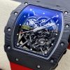 Richard Mille Black Carbon NTPT Automatic Rafael Nadal RM35-02(Rubber)