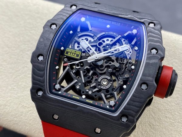 Richard Mille Black Carbon NTPT Automatic Rafael Nadal RM35-02(Rubber)
