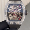 Richard Mille RM38-02 Tourbillon Movement Edition Crystal Black Rubber Strap