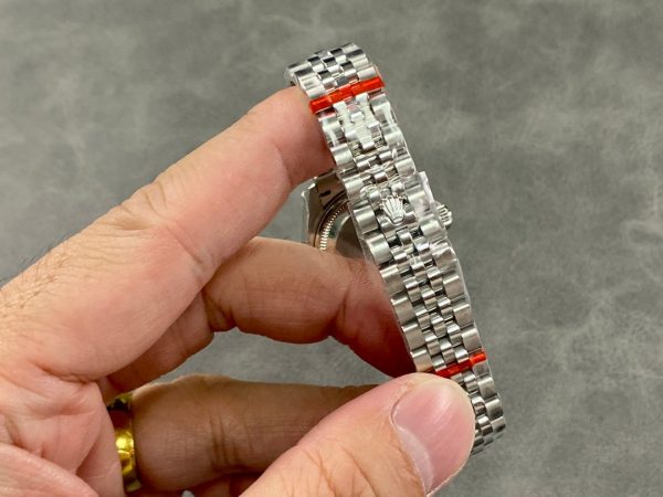 Rolex Datejust 279174 Stainless Steel Pink Diamond Dial 28mm Lady Replica Watch