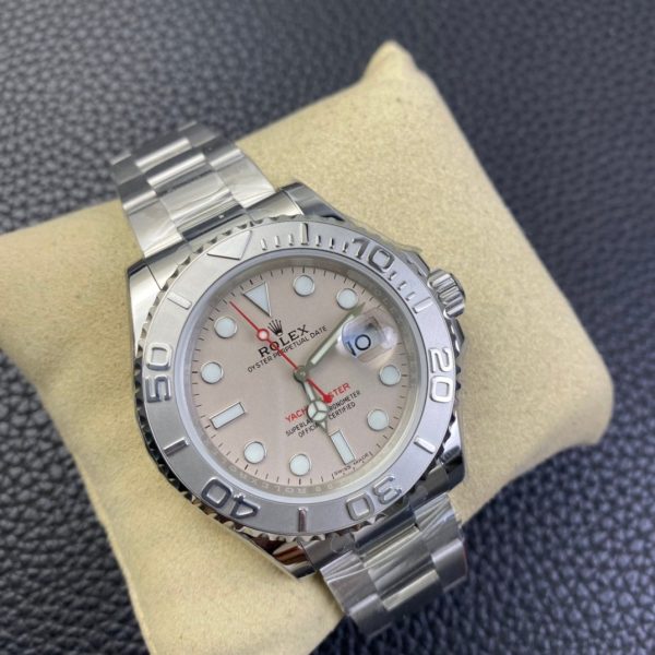 Rolex Yacht Master 116622 Stainless Steel platinum Dial 40mm Mens Replica Watch
