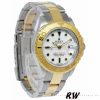 Rolex Yacht Master 169623 Steel Yellow Gold White Dial 29MM Lady Replica Watch