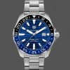 Tag Heuer Aquaracer Automatic GMT Steel WAY201T. BA0927 Blue 43mm