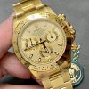Rolex Daytona 116508 Yellow Gold Champagne Index Dial 40MM Mens Replica Watch