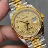 Rolex Datejust 126233 Champagne Jubilee Dial Fluted Bezel 36MM Unisex Replica Watch