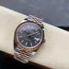 Rolex Datejust Grey Fluted Motif Dial m126331 0020 Mens Watch