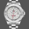 Rolex Yacht Master 116622 Stainless Steel platinum Dial 40mm Mens Replica Watch