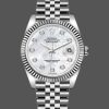 Rolex Datejust 126234 White Mother of Pearl Diamonds Dial 36MM Unisex Replica Watch