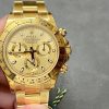Rolex Daytona 116508 Yellow Gold Champagne Index Dial 40MM Mens Replica Watch