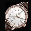 Rolex Cellini Time 50505 Brown Leather Strap White Dial 39mm Mens Replica Watch