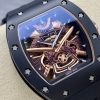 Richard Mille RM47 Edition Tourbillon Skeleton Black Ceramic Casing Watch