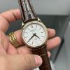 Patek Philippe Calatrava Small Seconds White Dial Leather Strap 6119R 001 Watch