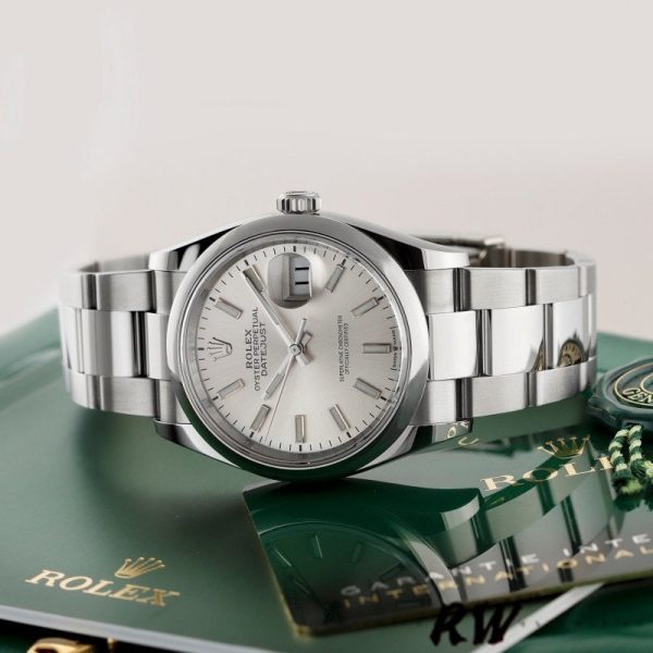 Rolex Datejust 126200 Stainless Steel Silver Index Dial 36MM Unisex Replica Watch