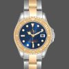 Rolex Yacht Master 169623 Steel Yellow Gold Blue Dial 29MM Lady Replica Watch