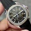 Replica Patek Philippe Aquanaut 5164A 001 Stainless Steel Dual Time 40mm Mens Watch
