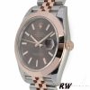 Rolex Datejust 126301 Rose Gold Chocolate Brown Index Dial 41MM Mens Replica Watch
