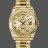 Rolex Day-Date 118208 Champagne Jubilee Dial 36mm Unisex Replica Watch