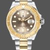 Rolex Yachtmaster 16623 Steel Yellow Gold Rhodium Grey Dial 40MM Mens Replica Watch