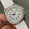 Replica Patek Philippe Aquanaut White 5067A 024 36mm Lady Watch