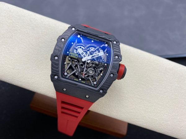 Richard Mille Black Carbon NTPT Automatic Rafael Nadal RM35-02(Rubber)