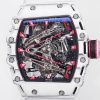 Richard Mille RM 38 02 Bubba Watson Tourbillon White Case Rubber & Fabric Strap