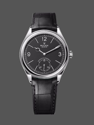 Rolex 1908 Black Dial 52509 0002 39 mm Replica Watch