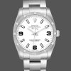 Rolex Oyster Perpetual air-king 114210 White Dial 34mm Unisex replica watch